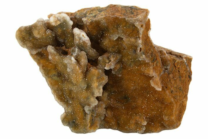 Sparkling Chrome Chalcedony Specimen - Chromite Mine, Turkey #336727